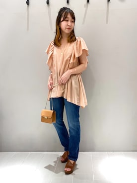 reikaさん（レディース・160cm）の春コーディネート