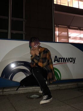 「tripp nyc」｜🔪🍅さん（メンズ・169cm）の秋コーディネート