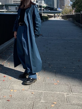 6（ロク）の「＜6(ROKU)＞BIG TRENCH COAT/コート（トレンチコート