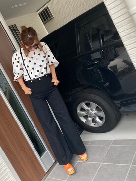 「URBAN RESEARCH ROSSO WOMEN（アーバンリサーチ　ロッソ）のアイテム（サンダル）」を使った、K★★さん（レディース・165cm）の夏コーディネート