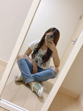 ねむるくん☺︎さん（レディース・153cm）の春コーディネート