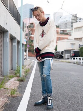 maruさん（メンズ・186cm）の秋コーディネート