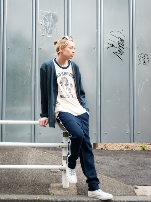 glamb（グラム）の「Roundel knit jersey pants / ラウンデル