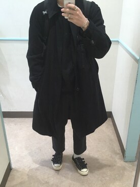 「STUDIOUS SELECT（ステュディオスセレクト）のアイテム（シューズ）」を使った、sleepy eyesさん（メンズ・170cm）の夏コーディネート