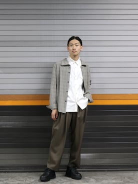 タケダさん（メンズ・170cm）の秋コーディネート