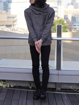 タケダさん（メンズ・170cm）の冬コーディネート