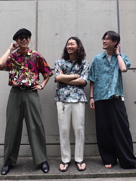 タケダさん（メンズ・170cm）の夏コーディネート