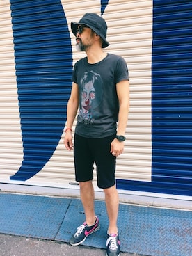 「#ナイキ」｜熱燗さん（メンズ・165cm）の夏コーディネート