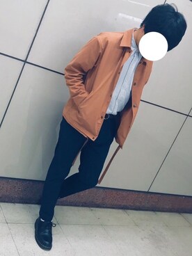 「Dr. Martens（ドクターマーチン）のDr.Martens VINTAGE1461（ブーツ）」を使った、いつきさん（メンズ・166cm）の秋コーディネート