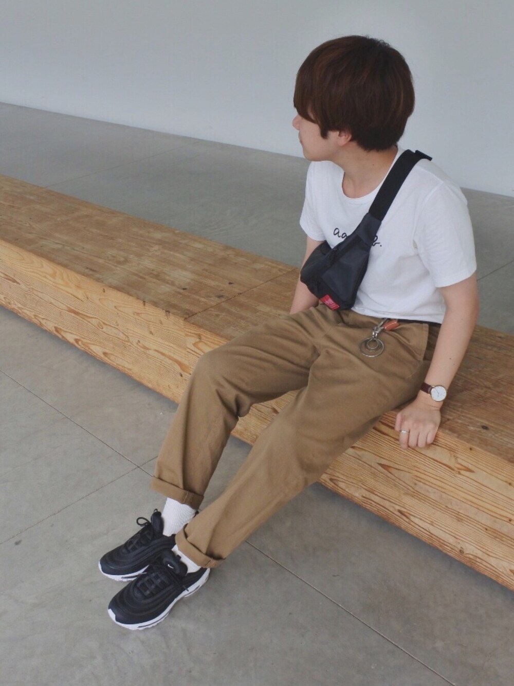 いつき Nikeのスニーカーを使ったコーディネート Nasscorp