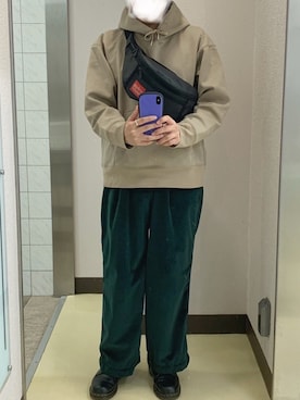 「Dr. Martens（ドクターマーチン）のDr.Martens VINTAGE1461（ブーツ）」を使った、いつきさん（メンズ・167cm）の秋コーディネート