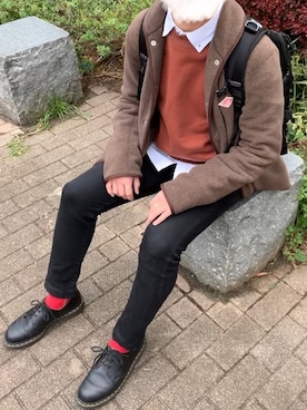 いつきさん（メンズ・167cm）の冬コーディネート