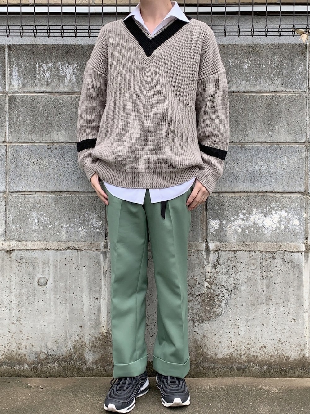 monkey time＞ PE AZE BIG TILDEN KNIT/ニットを使った人気