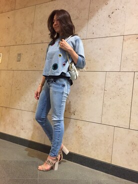 kuriさん（レディース・163cm）の春コーディネート