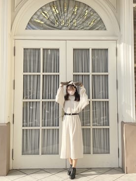 𝑟𝑖𝑛さん（レディース・159cm）の春コーディネート