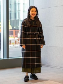 BEAUTY&YOUTH UNITED ARROWS チェックロングコート XL BEAUTY&YOUTH UNITED ARROWS（ビューティーアンドユース