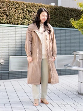 Miho Fujii     さん（レディース・162cm）の春コーディネート