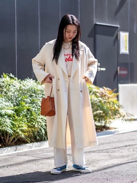 Miho Fujii     さん（レディース・162cm）の春コーディネート