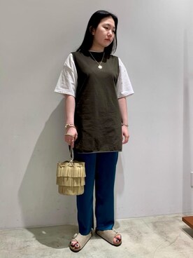 「ベーシック/トラッド」｜Miho Fujii     さん（レディース・162cm）の春コーディネート