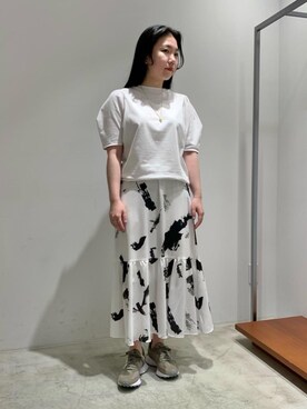 Miho Fujii     さん（レディース・162cm）の夏コーディネート