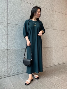「RECOMMEND  ITEM STYLING」｜「アイテム（ワンピース/ドレス）」を使った、Miho Fujii     さん（レディース・162cm）の夏コーディネート