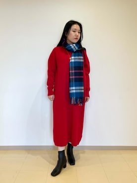 Miho Fujii     さんの（Johnstons of Elgin | ジョンストンズオブエルガン）を使ったコーディネート