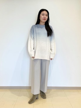 「RECOMMEND  ITEM STYLING」｜「アイテム（その他アウター）」を使った、Miho Fujii     さん（レディース・162cm）の秋コーディネート