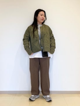 「FIVEBROTHER（ファイブブラザー）のアイテム」を使った、Miho Fujii     さん（レディース・162cm）の冬コーディネート