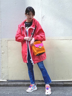 「diesel福岡」｜ayanoさん（レディース・160cm）の春コーディネート