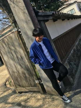 「アイテム（その他アウター）」を使った、peopleさん（メンズ・170cm）の夏コーディネート