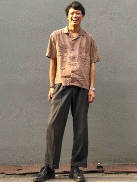 「笑顔でコーデ」｜ビーンズ　おいちょさん（メンズ・180cm）の夏コーディネート