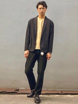 ビーンズ　おいちょさん（メンズ・178cm）の秋コーディネート