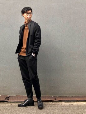 「やっぱりストリートが好き」｜「アイテム（ジャージ）」を使った、ビーンズ　おいちょさん（メンズ・178cm）の秋コーディネート