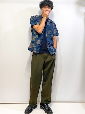 「アイテム（その他シューズ）」を使った、ビーンズ　おいちょさん（メンズ・180cm）の夏コーディネート
