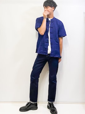 「アイテム（その他シューズ）」を使った、ビーンズ　おいちょさん（メンズ・180cm）の夏コーディネート