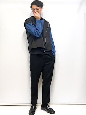 「YON（ヨン）のアイテム」を使った、ビーンズ　おいちょさん（メンズ・180cm）の秋コーディネート