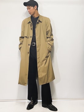 「URBAN RESEARCH Sonny Label（アーバンリサーチサニーレーベル）のアイテム（帽子）」を使った、ビーンズ　おいちょさん（メンズ・180cm）の冬コーディネート