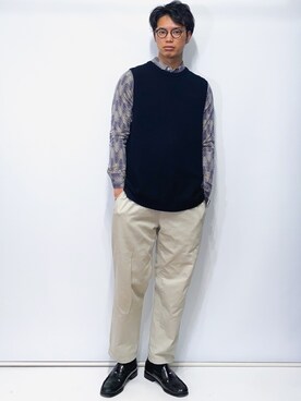 ビーンズ おいちょさん(メンズ・180cm)の春コーディネート