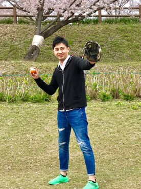 汗疹さん(メンズ・177cm)の春コーディネート