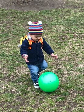 yuuuuuさん（キッズ・80cm）の春コーディネート