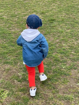 yuuuuuさん（キッズ・90cm）の春コーディネート