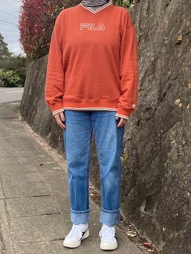 「ADER error（アーダーエラー）のアイテム（レッグウェア）」を使った、KAORIさん（レディース・166cm）の春コーディネート