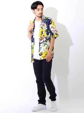 Beautiful Harmonyさん（メンズ・179cm）の夏コーディネート