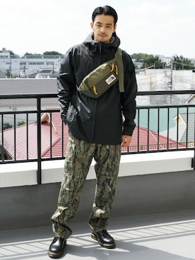 「ROTHCO（ロスコ）のアイテム（パンツ）」を使った、Beautiful Harmonyさん（メンズ・180cm）の春コーディネート