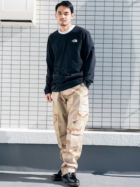 「ROTHCO（ロスコ）のアイテム（パンツ）」を使った、Beautiful Harmonyさん（メンズ・180cm）の春コーディネート