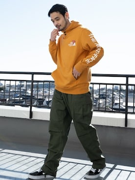 「ROTHCO（ロスコ）のアイテム（パンツ）」を使った、Beautiful Harmonyさん（メンズ・180cm）の春コーディネート