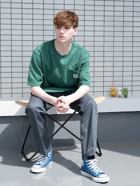 Beautiful Harmonyさん（メンズ・180cm）の春コーディネート