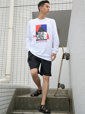 「CESMONY（チェスモニー）のアイテム」を使った、Beautiful Harmonyさん（メンズ・181cm）の夏コーディネート