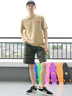 「Beautiful Harmony（ビューティフルハーモニー）のアイテム」を使った、Beautiful Harmonyさん（メンズ・181cm）の夏コーディネート