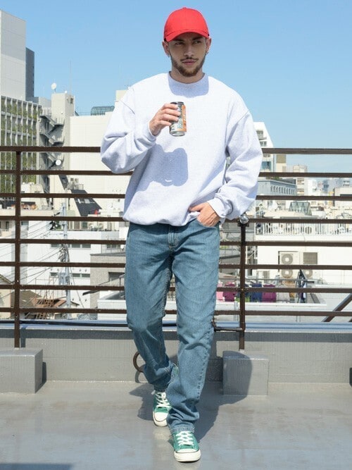 LosAngeles apparel スウェット LOSANGELES APPAREL 14oz クルースウェット（スウェット）｜LOS
